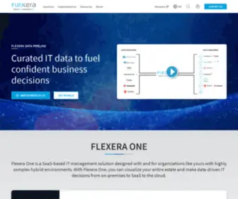 Flexerasoftware.us(IT Management Software) Screenshot
