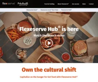 Flexeserve.com(Transform your hot food at The Home of Hot) Screenshot