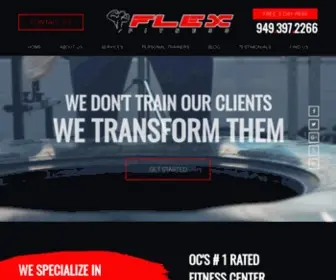 Flexfitnessoc.com(Flex Fitness) Screenshot