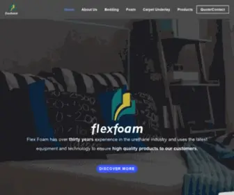 Flexfoam.net(Flex Foam) Screenshot