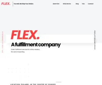 Flexfulfillment.eu(3PL fulfillment for e) Screenshot