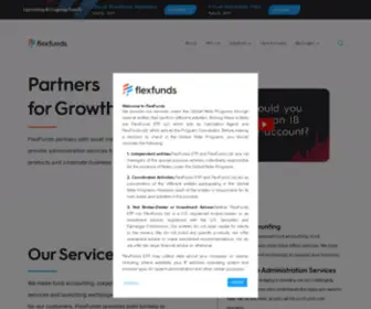 Flexfundsetp.com(Partners for Growth) Screenshot