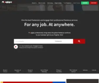Flexgigzz.com(Asia leading marketplace for freelance services) Screenshot