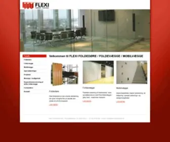 Flexi-Foldedoere.dk(Flexi Foldedøre) Screenshot