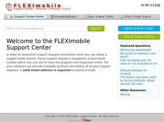 Flexi-Support.com(Support Center) Screenshot