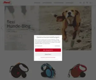 Flexi.de(Das Original vom Erfinder der flexi Hunde) Screenshot