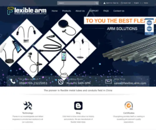 Flexible-ARM.com(Flexible Arm) Screenshot
