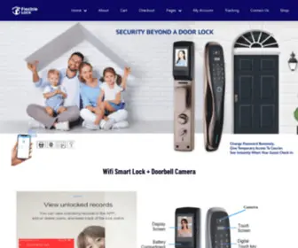 Flexiblelock.com(Wifi Smart Camera Doorbell Lock plus camera) Screenshot