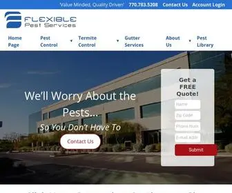 Flexiblepestservices.com(Flexible Pest Services) Screenshot