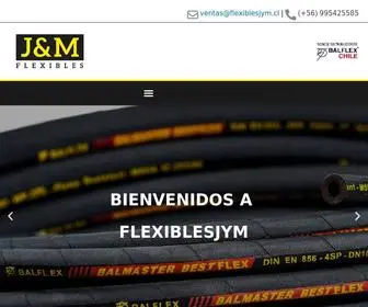 FlexiblesjYM.cl(MANGUERAS HIDRAULICAS E INDUSTRIALES) Screenshot