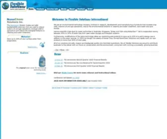 Flexiblesolutions.com(Flexible Solutions Home) Screenshot