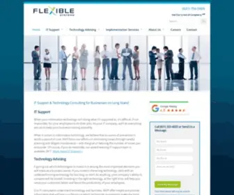 Flexiblesystems.com(Technology shouldn't be a hassle. If your business) Screenshot