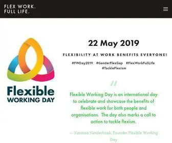 Flexibleworkingday.com(Flex Work) Screenshot