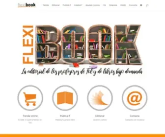 Flexibook.es(Tu editorial de libros por encargo) Screenshot