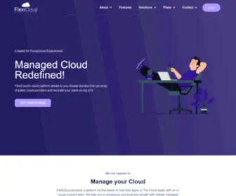 Flexicloud.in(Flexicloud cloud hosting redefined platform) Screenshot