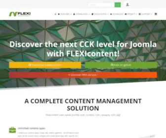 Flexicontent.org(Joomla) Screenshot