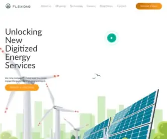 Flexidao.com(The new way of buying renewable energy AMP Cookie Consent) Screenshot