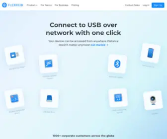 Flexihub.com(Centralized Access for Remote USB & COM devices) Screenshot