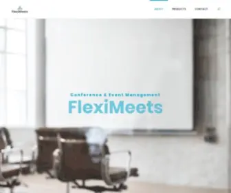Fleximeets.com(Conference &amp; Event Management made easy) Screenshot