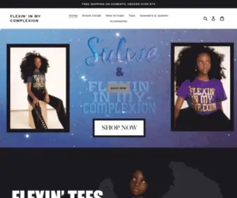 Flexininmycomplexion.com(Flexin' In My Complexion) Screenshot