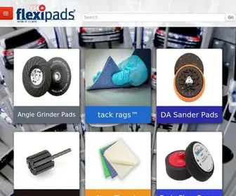 Flexipads.com(Europe's Largest Manufacturer of Power Tool Consumables) Screenshot