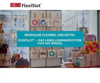 Flexislot.com(Einzigartiges und modulares Kunststoff) Screenshot