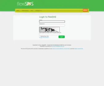 Flexisms.com(flexiSMS) Screenshot