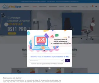 Flexispot.fr(Bureau Assis Debout) Screenshot