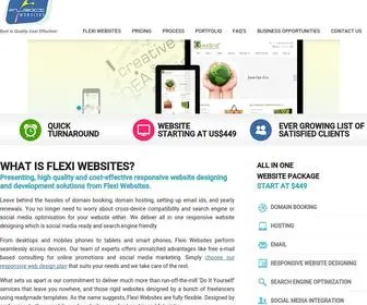 Flexiwebsites.com(Responsive Website Designing Development Company In Mumbai) Screenshot