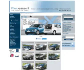 Flexlease.nl(Zo flexibel kan lease zijn) Screenshot