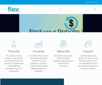 Flexlightingsolutions.com(Linmore LED) Screenshot