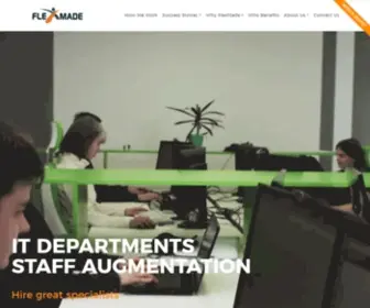 Flexmade.com(Professional Software Development) Screenshot
