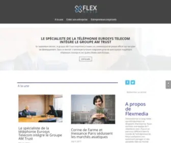 Flexmedia.fr(Création site internet alsace Mulhouse) Screenshot