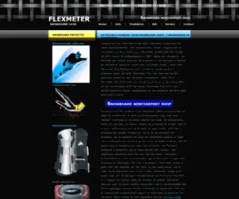 Flexmeter.nl(Polsbeschermers voor schaatsen en snowboarden) Screenshot