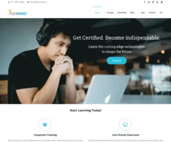 Flexmind.co(Online Training Courses and Certifications) Screenshot