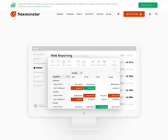 Flexmonster.com(JavaScript Pivot Table & Charts Component) Screenshot