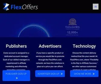 Flexoffers.com(Online Lead Generation) Screenshot