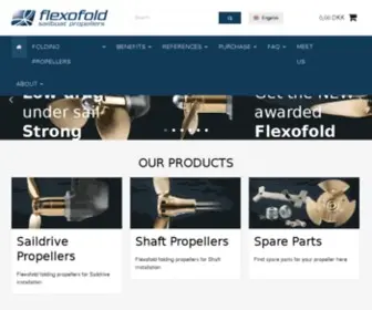 Flexofold.com(Folding Propellers) Screenshot