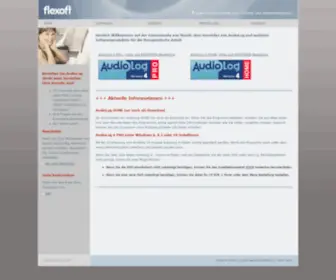 Flexoft.de(Hörtrainingsprogramm AudioLog 4) Screenshot