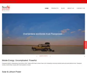 Flexopower.co.za(FLEXOPOWER ZA) Screenshot