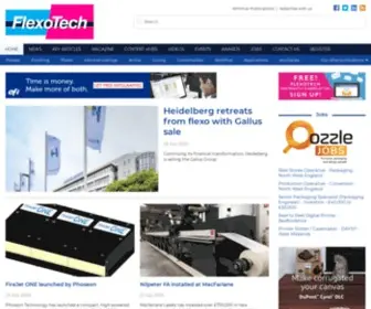 Flexotechmag.com(A must read for anyone in the flexible packaging and labels market) Screenshot