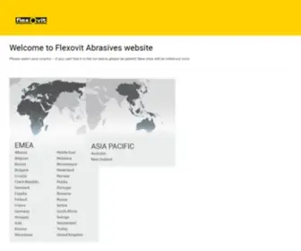 Flexovit.com(Country selector) Screenshot
