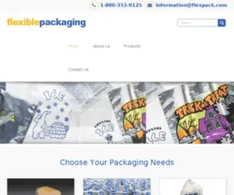 Flexpack.com(Food Packaging & Plastic Bags) Screenshot