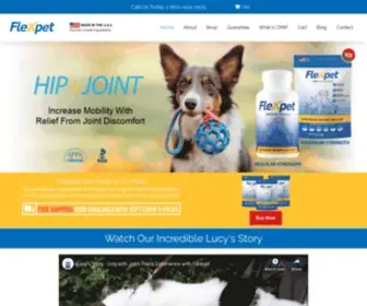 Flexpet.com(Joint Supplements for Dogs) Screenshot
