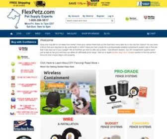 Flexpetz.com(Electric Dog Fence Experts) Screenshot