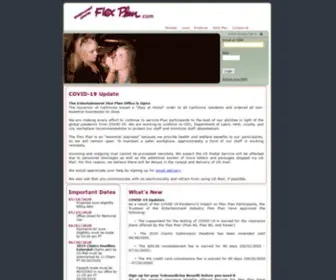 Flexplan.com(Entertainment Industry Flex Plan) Screenshot