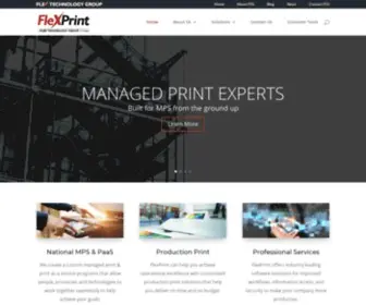 Flexprintinc.com(FlexPrint) Screenshot