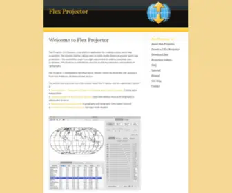 Flexprojector.com(Flex Projector) Screenshot