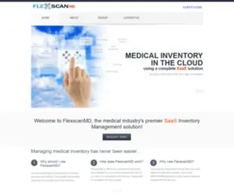 Flexscanmd.com(Medical Inventory Application) Screenshot