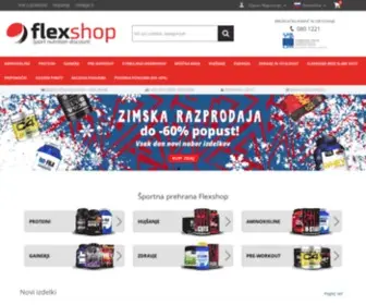 Flexshop.com(Portna prehrana Flexshop) Screenshot